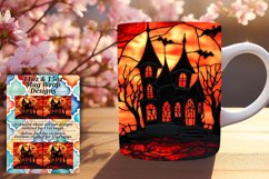 Enigmatic Autumn Stained Glass Mug 11oz 15oz Wrap Product Image 1