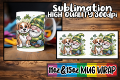 Wholesome escapes 11oz 15oz sublimation wrap, St Patricks Product Image 1