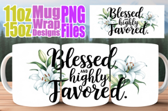 Joyful evenings 11oz 15oz sublimation wrap, Christian Product Image 1