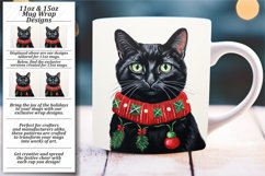 Xmas Cat Fun Mug Design: 11oz/15oz Product Image 1