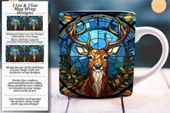 Holiday Stained Glass Cup Artwork Product Image 1