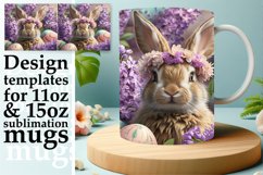 Springtime Spectacular: 3D Mug Wrap Sublimation - Easter Product Image 1
