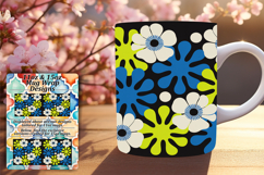 DYNAMIC PNG for 11oz Mug Wrap , Flowers Product Image 1