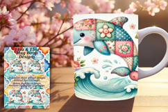 Fresh 11oz Mug Wrap Png Artwork , Animals Product Image 1