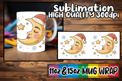 Joyful vibes 11oz 15oz sublimation wrap, Cute Christmas Product Image 1