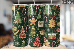 Christmas Tree Tumbler Wrap -High Quality 300 Dpi Product Image 1