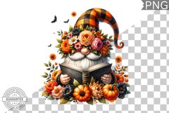 Halloween Gnome Sublimation - Clipart PNG Design Product Image 1