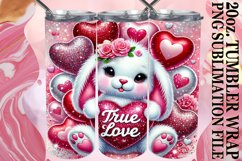 Vibrant Joy 20oz tumbler wrap, Valentines Product Image 1