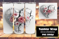 Charming Valentine&#039;s Tumbler Art Product Image 1