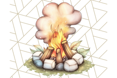 Fall Dinosaur PNG Clipart with Autumn Elements, Cute Dino Product Image 3