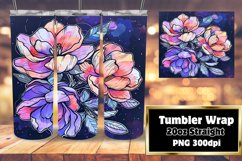 Bright Floral Patterns for 20oz Tumbler Wraps Product Image 1