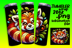 LUXE 20oz Tumbler Wrap Design , Animals Product Image 1