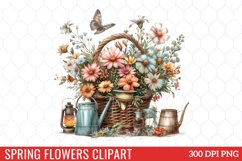 Spring Flowers Clipart Product Image 1