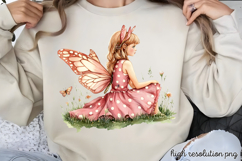 Charming Fairy Woodland Animals Clipart PNG Product Image 1