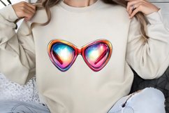 Retro Valentine Clipart PNG Product Image 1