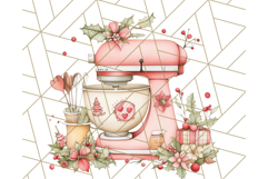 Christmas Cottagecore Kitchen Clipart PNG, Holiday Decor Product Image 3