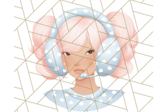 Pastel Gamer Girl Clipart PNG, Kawaii Gaming Elements Product Image 3