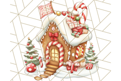 Christmas Baking Critters PNG Clipart, Cute Animals Holiday Product Image 3
