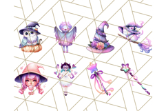 Pastel Halloween Clipart Cute PNG Graphics, Halloween Png Product Image 7