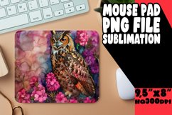 Whimsical Forest Owl Mouse Pad Collection Product Image 1