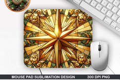 Mouse Pad Sublimation, Jesus Mouse Pad PNG Design Product Image 1