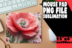 Radiant Mouse Mat Design Ideas, 3D Flower Product Image 1