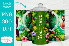 Cute hippo sippy cup sublimation PNG, Baby 12oz Kids tumbler Product Image 2