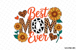 Best Mom Ever Svg | Quotes Svg | Svg Cut Files Product Image 1