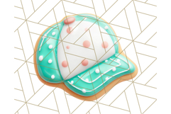Baseball Cap Cookie Clipart PNG, Fun Hats in Cute Styles Png Product Image 3