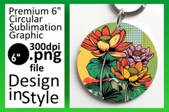 Vivid Pop Art Circle/Round Design Designs Product Image 1
