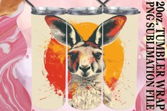 Antique Animal Sketch Tumbler Wrap 20oz Product Image 1