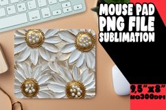 RADIANT DESK PAD GIFT MAGIC, 3D Flower Product Image 1