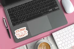Printable Mental Health Sticker | It's Okay Not To Be Okay Product Image 3