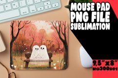 Adorable Ghostly Love Mousepad Product Image 1