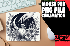 Cheerful Mouse Pad Design PNG, Mystic Product Image 1