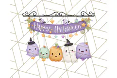 Halloween Candy Shop Clipart PNG, Trick or Treat Clip Art Product Image 3