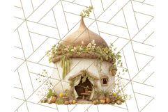 Acorn Village Clipart PNG, Fall Animal Png Product Image 3