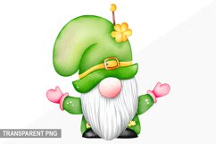 St.patrick's day Gnome - St.patrick's day Gnome Sublimation Product Image 1