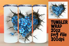 Romantic Garden 20oz Tumbler Wrap Product Image 1