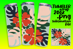 Custom 20oz Tumbler Graphics , Flowers Product Image 1