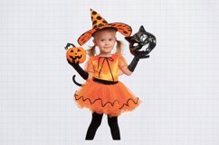Vintage Witch Halloween Sublimation PNG Product Image 1