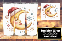Vibrant Tumbler Design Download , Cute Christmas Product Image 1
