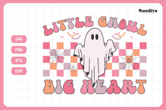 Funny Halloween Toddler Shirt Quote SVG | Little Ghoul Product Image 3