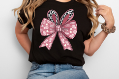 Cute Easter Bow Clipart, Happy Easter Sublimation PNG Product Image 1