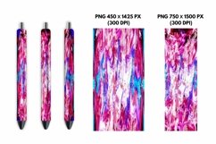 Blue Pen Bundle | Epoxy Pen Wrap | Sublimation Product Image 7