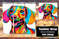 ARTISTIC 20oz Tumbler Design for Gifts , Dog Product Image 1