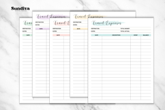 Travel Expenses Editable Template 2 | Travel Planner Product Image 3