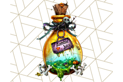Bright Halloween Potion Bottle PNG Clipart, Holiday Elements Product Image 3