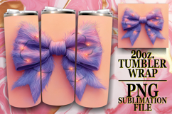 WHIMSICAL SUBLIMATION 20oz TUMBLER WRAP, Christmas Product Image 1