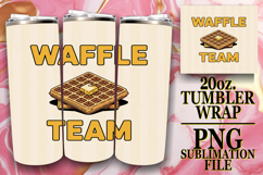 Radiant Adventures 20oz tumbler wrap, Retro Food Product Image 1